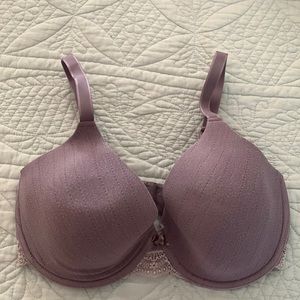 Adore me purple lace trim bra 34DD